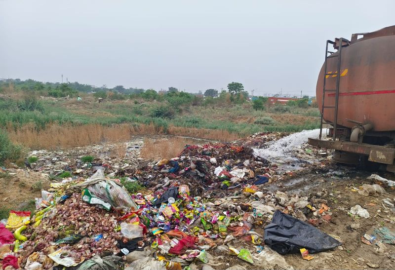 Dharuhera industrial hub turns dumping ground for toxic waste, sewage