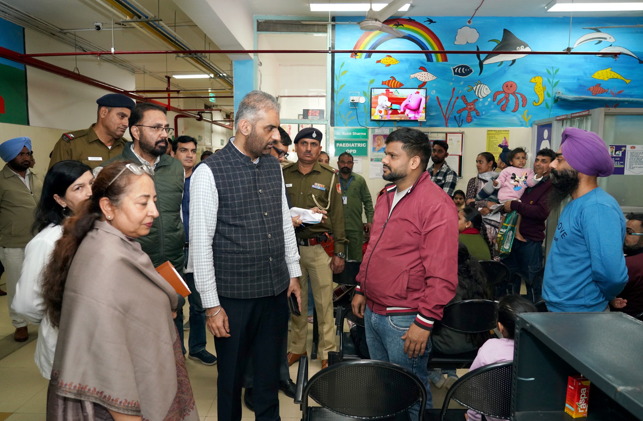 Health Secretary Reviews Civil Hospitals to Strengthen Local Healthcare Services