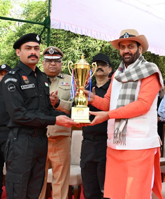 Haryana Sets New Benchmark in Law & Order: CM Nayab Singh Saini Inaugurates State-of-the-Art SWAT Training Facility
